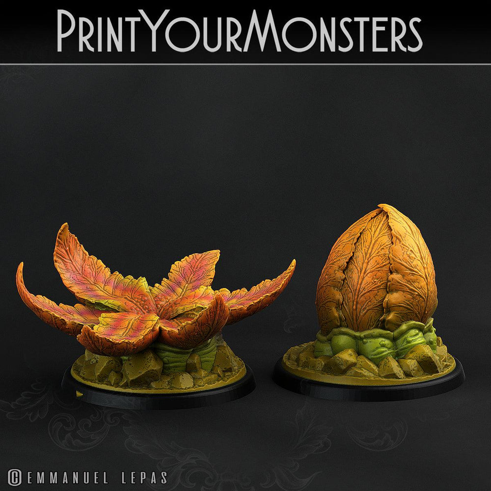 3D Printed Print Your Monsters  Carniflora Jungle Predators Set 28mm - 32mm D&D Wargaming (Online Only)