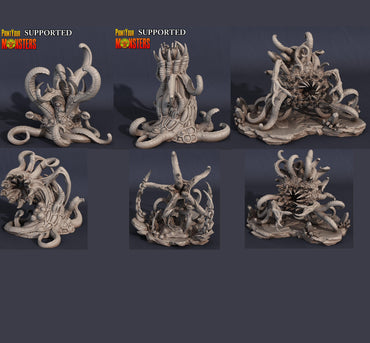 3D Printed Print Your Monsters Chaos Creature Set 28mm - 32mm D&D Wargaming (Online Only)
