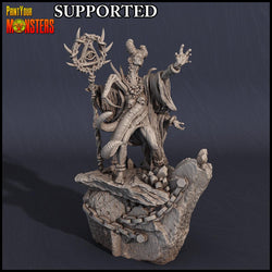 3D Printed Print Your Monsters Chaos Sorcerer Chaos Creature Packer  28mm - 32mm D&D Wargaming (Online Only)
