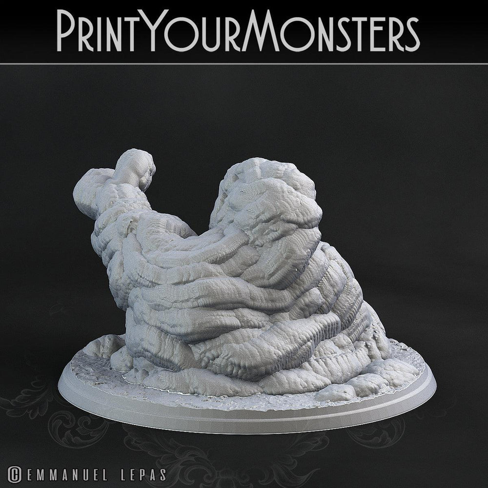 3D Printed Print Your Monsters Clay Golems - Total Golems 28mm - 32mm D&D Wargaming (Online Only)