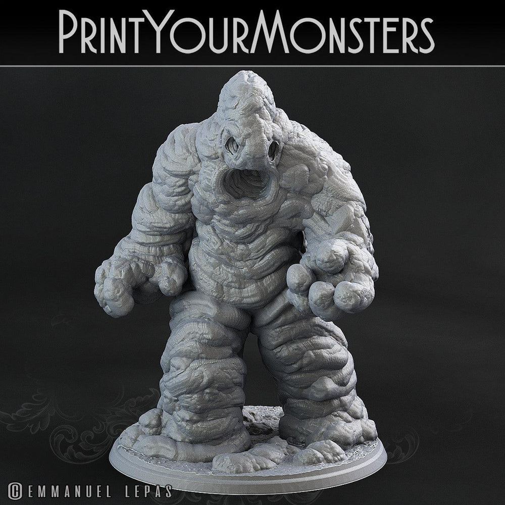 3D Printed Print Your Monsters Clay Golems - Total Golems 28mm - 32mm D&D Wargaming (Online Only)