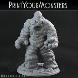 3D Printed Print Your Monsters Clay Golems - Total Golems 28mm - 32mm D&D Wargaming (Online Only)