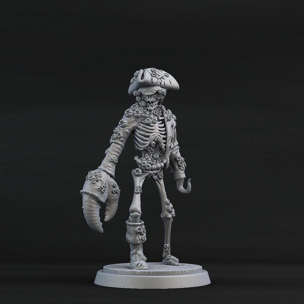 3D Printed Print Your Monsters Crab Pirate Set 28mm - 32mm D&D Wargaming (Online Only)