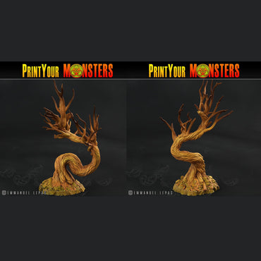 3D Printed Print Your Monsters Creepy Dark Trees The Shadowcreep Wood Set 28mm - 32mm D&D Wargaming (Online Only)