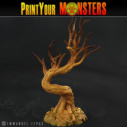 3D Printed Print Your Monsters Creepy Dark Trees The Shadowcreep Wood Set 28mm - 32mm D&D Wargaming (Online Only)