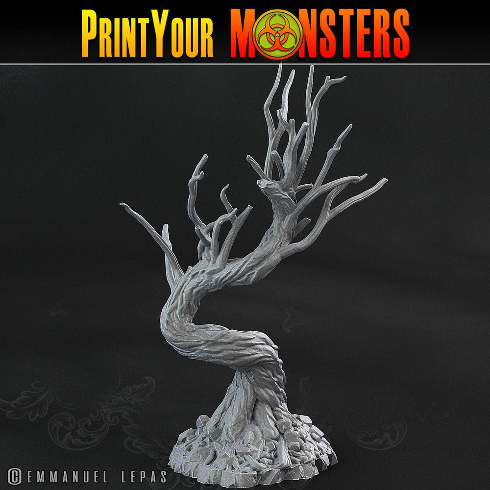 3D Printed Print Your Monsters Creepy Dark Trees The Shadowcreep Wood Set 28mm - 32mm D&D Wargaming (Online Only)