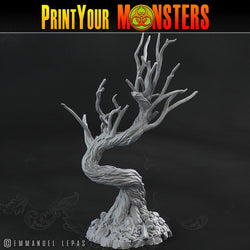 3D Printed Print Your Monsters Creepy Dark Trees The Shadowcreep Wood Set 28mm - 32mm D&D Wargaming (Online Only)