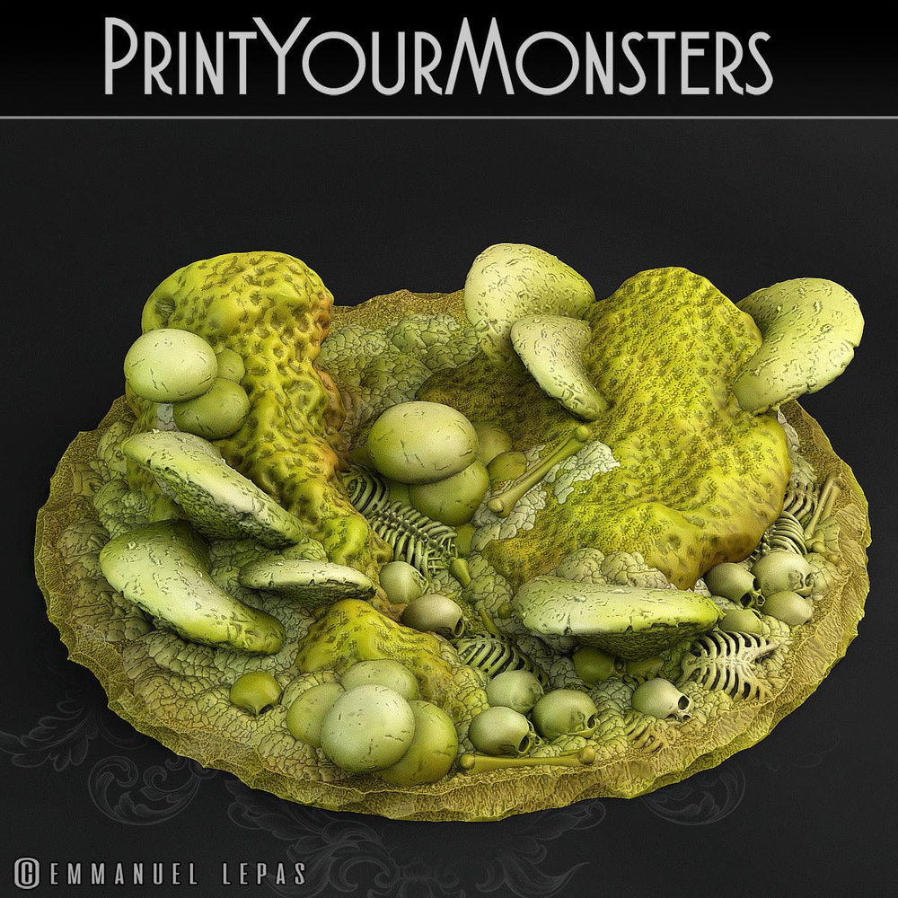 3D Printed Print Your Monsters Dancing Toadstool Spider 28mm - 32mm D&D Wargaming (Online Only)