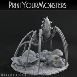 3D Printed Print Your Monsters Dancing Toadstool Spider 28mm - 32mm D&D Wargaming (Online Only)