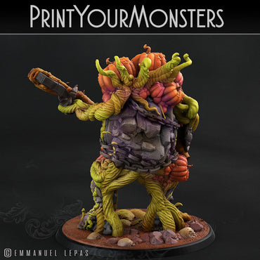 3D Printed Print Your Monsters Dangerous Conjoined Twins Pumpkin Attack Pack II 28mm - 32mm D&D Wargaming (Online Only)