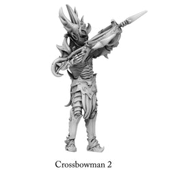 3D Printed Print Your Monsters Dark Elves Crossbowman Set 28mm - 32mm D&D Wargaming (Online Only)