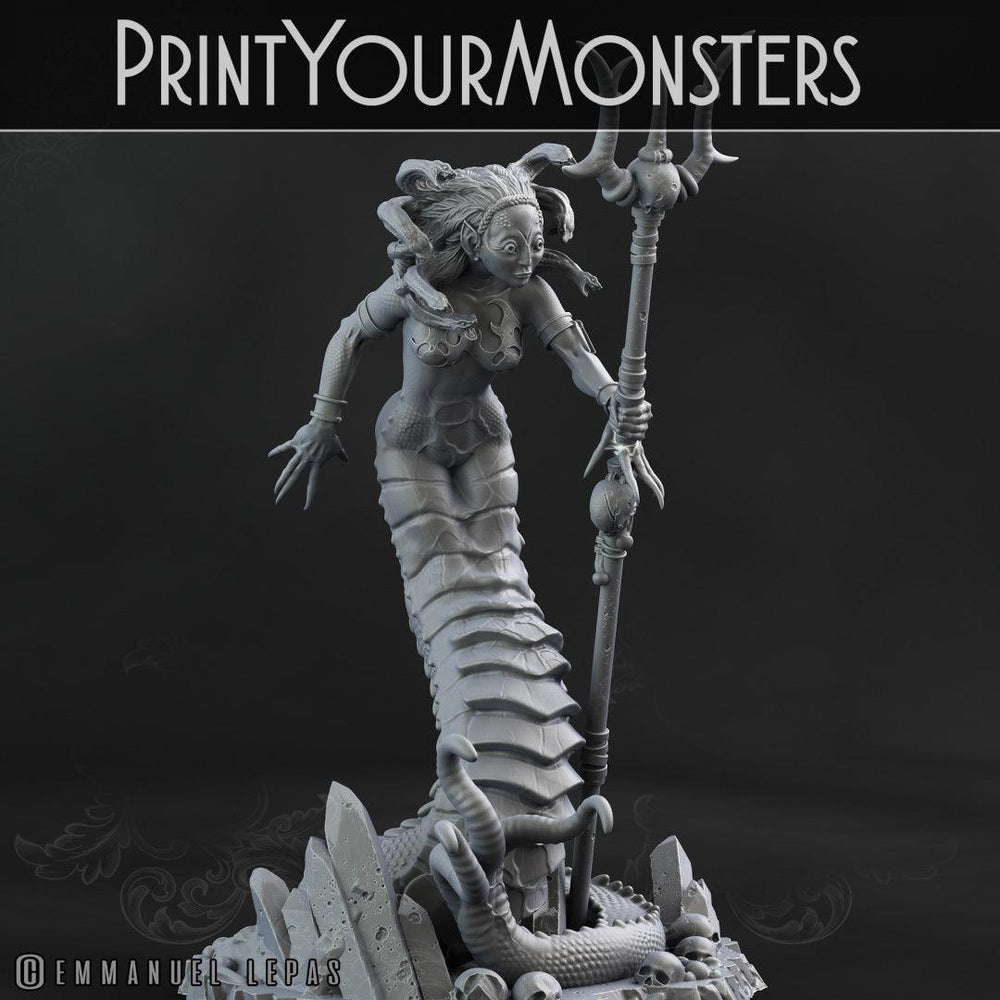 3D Printed Print Your Monsters Dark Elves Full Army Set 28mm - 32mm D&D Wargaming (Online Only)