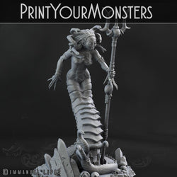 3D Printed Print Your Monsters Dark Elves Full Army Set 28mm - 32mm D&D Wargaming (Online Only)