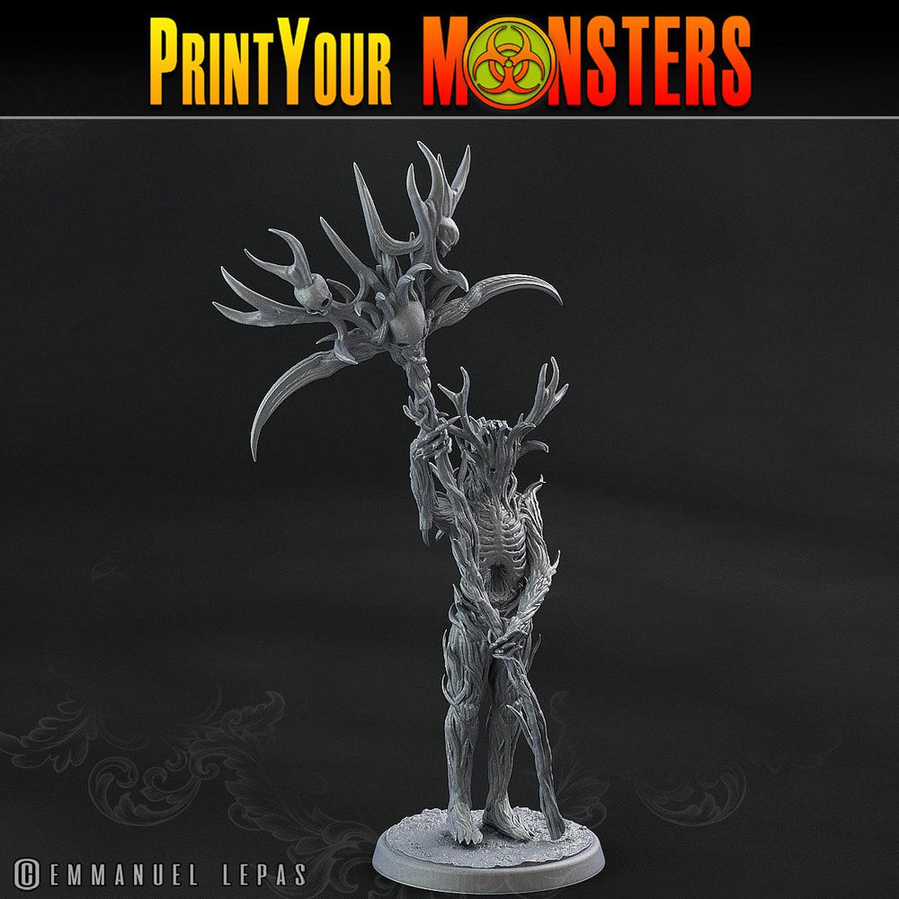 3D Printed Print Your Monsters Dark Tree Men The Shadowcreep Wood Set 28mm - 32mm D&D Wargaming (Online Only)