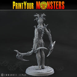 3D Printed Print Your Monsters Dark Tree Men The Shadowcreep Wood Set 28mm - 32mm D&D Wargaming (Online Only)