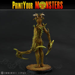 3D Printed Print Your Monsters Dark Tree Men The Shadowcreep Wood Set 28mm - 32mm D&D Wargaming (Online Only)