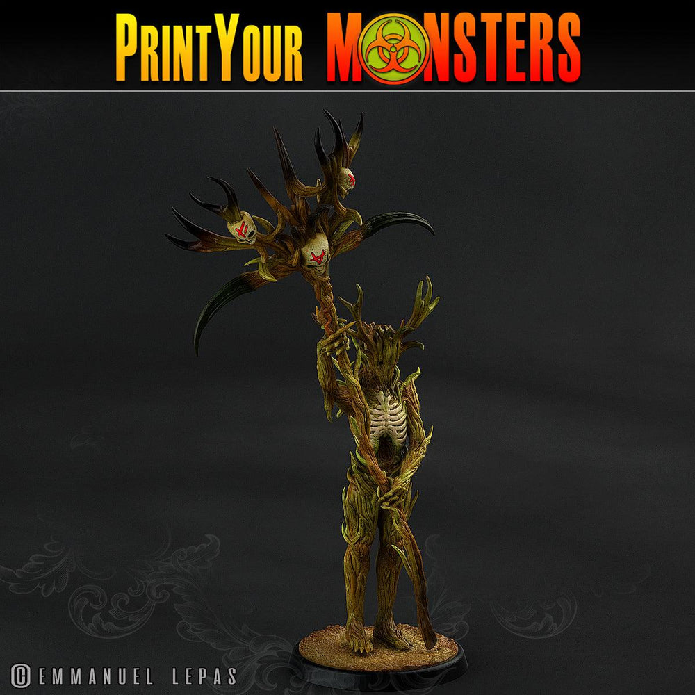 3D Printed Print Your Monsters Dark Tree Men The Shadowcreep Wood Set 28mm - 32mm D&D Wargaming (Online Only)