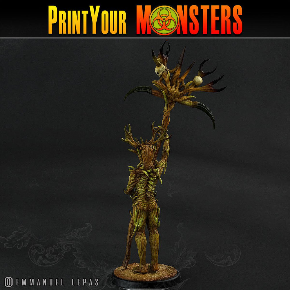 3D Printed Print Your Monsters Dark Tree Men The Shadowcreep Wood Set 28mm - 32mm D&D Wargaming (Online Only)