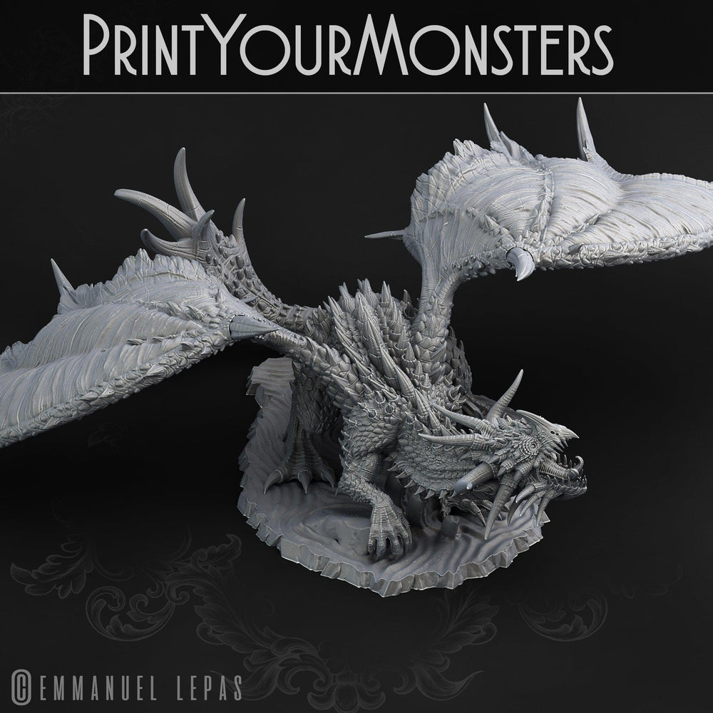 3D Printed Print Your Monsters Desert Dragon Desert Orcs Set 28mm - 32mm D&D Wargaming (Online Only)