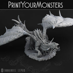 3D Printed Print Your Monsters Desert Dragon Desert Orcs Set 28mm - 32mm D&D Wargaming (Online Only)