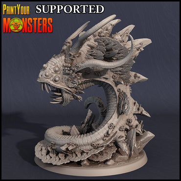 3D Printed Print Your Monsters Dire Anglerfish Sanctum Protector Dark Water Sanctum 28mm - 32mm D&D Wargaming (Online Only)