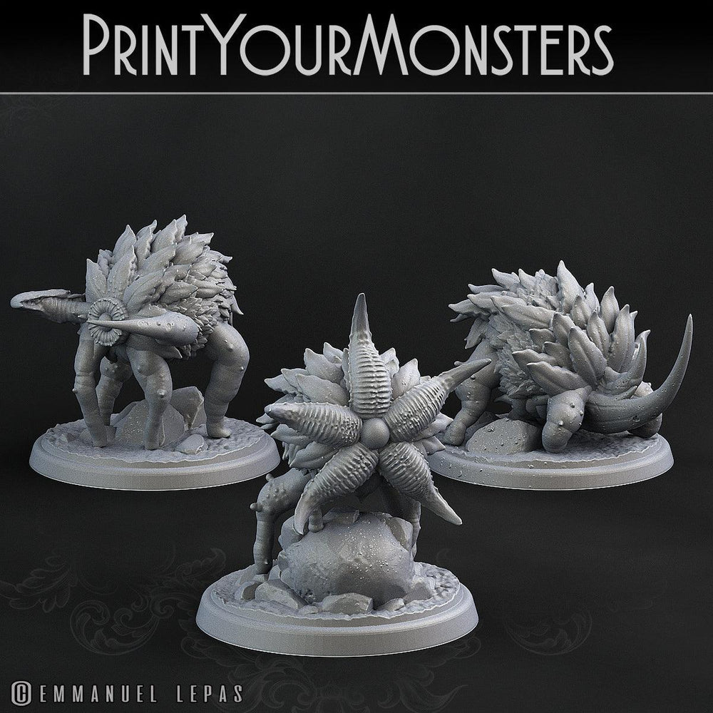 3D Printed Print Your Monsters Dragonfruits Carniflora Jungle Predators 28mm - 32mm D&D Wargaming (Online Only)