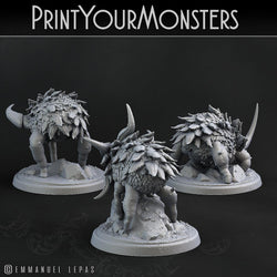 3D Printed Print Your Monsters Dragonfruits Carniflora Jungle Predators 28mm - 32mm D&D Wargaming (Online Only)