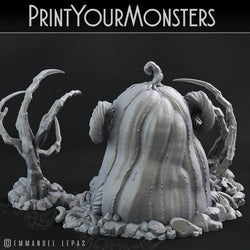 3D Printed Print Your Monsters Giant Pumpkin Ogre Attack Pack II 28mm - 32mm D&D Wargaming (Online Only)