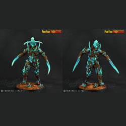 3D Printed Print Your Monsters Giant Sapphire Guardians Legendary Crystal Monsters 28mm - 32mm D&D Wargaming (Online Only)