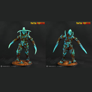 3D Printed Print Your Monsters Giant Sapphire Guardians Legendary Crystal Monsters 28mm - 32mm D&D Wargaming (Online Only)