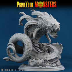 3D Printed Print Your Monsters Giant Searaleth The Searakin Domination Set 28mm - 32mm D&D Wargaming (Online Only)
