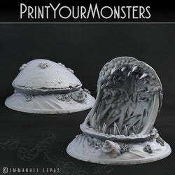 3D Printed Print Your Monsters Giants Clams Lurkers of the Deep 28mm - 32mm D&D Wargaming (Online Only)