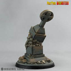 3D Printed Print Your Monsters Graveyard Mimic The Living Graveyard 28mm - 32mm D&D Wargaming (Online Only)