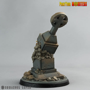 3D Printed Print Your Monsters Graveyard Mimic The Living Graveyard 28mm - 32mm D&D Wargaming (Online Only)