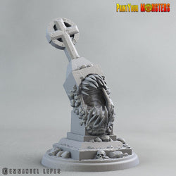 3D Printed Print Your Monsters Graveyard Mimic The Living Graveyard 28mm - 32mm D&D Wargaming (Online Only)