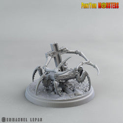 3D Printed Print Your Monsters Graveyard Spiders The Living Graveyard 28mm - 32mm D&D Wargaming (Online Only)