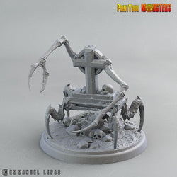 3D Printed Print Your Monsters Graveyard Spiders The Living Graveyard 28mm - 32mm D&D Wargaming (Online Only)