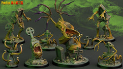 3D Printed Print Your Monsters Graveyard Tentacles The Living Graveyard 28mm - 32mm D&D Wargaming (Online Only)