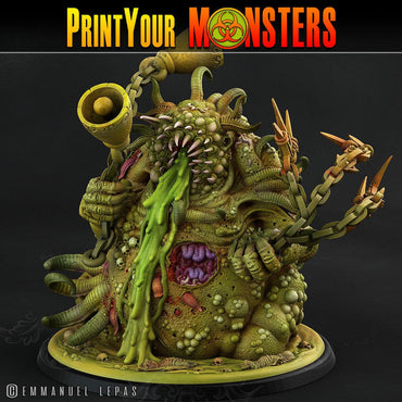 3D Printed Print Your Monsters Great Plague Bringer Giant Plague Demon Plague Army Of Spooky Swamp Set 28mm - 32mm D&D Wargaming (Online Only)