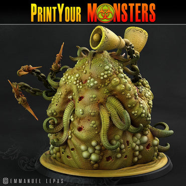 3D Printed Print Your Monsters Great Plague Bringer Giant Plague Demon Plague Army Of Spooky Swamp Set 28mm - 32mm D&D Wargaming (Online Only)