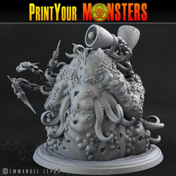 3D Printed Print Your Monsters Great Plague Bringer Giant Plague Demon Plague Army Of Spooky Swamp Set 28mm - 32mm D&D Wargaming (Online Only)