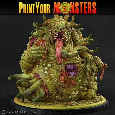 3D Printed Print Your Monsters Greater Pestilent Demon Giant Plague Demon Plague Army Of Spooky Swamp Set 28mm - 32mm D&D Wargaming (Online Only)