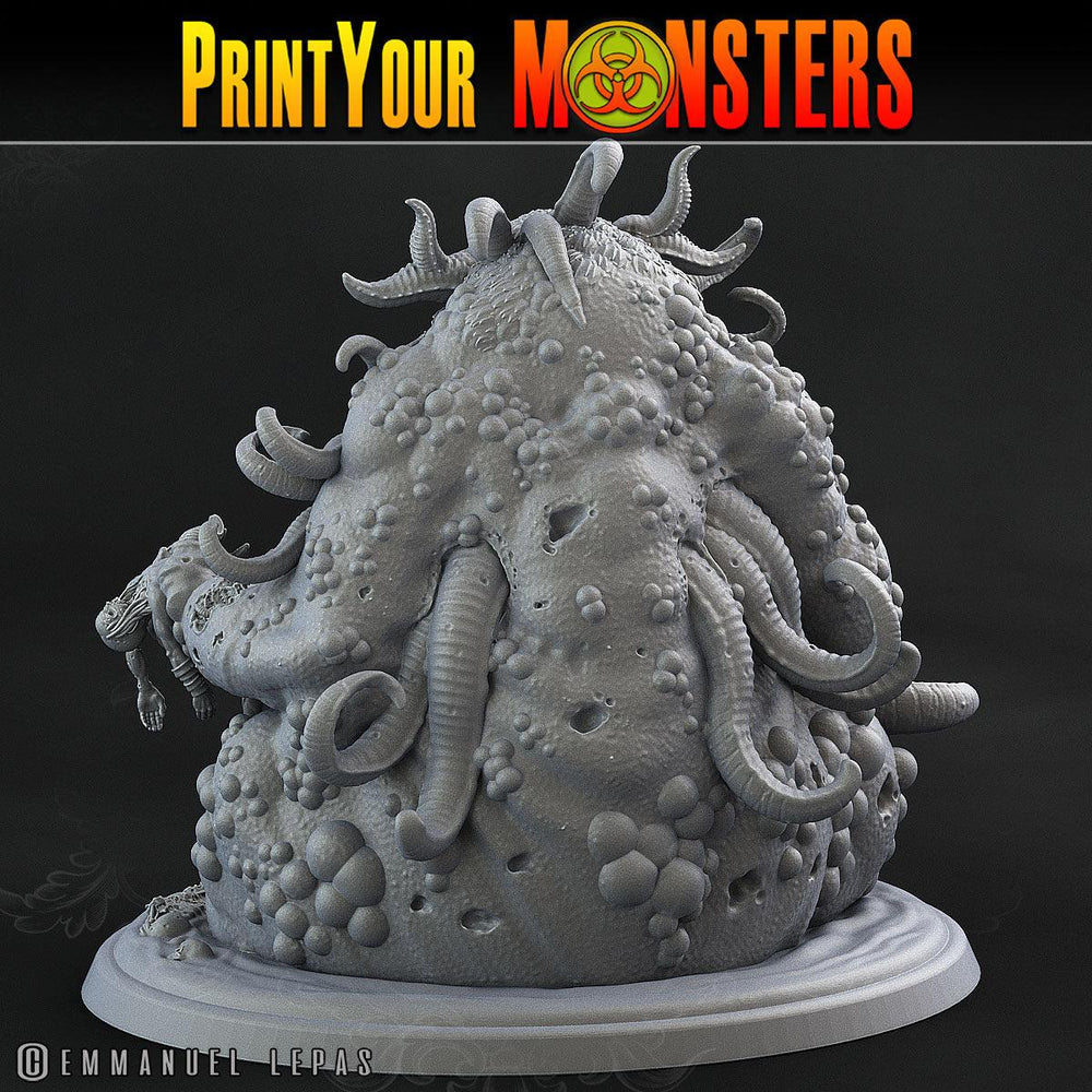 3D Printed Print Your Monsters Greater Pestilent Demon Giant Plague Demon Plague Army Of Spooky Swamp Set 28mm - 32mm D&D Wargaming (Online Only)