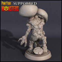 3D Printed Print Your Monsters Grotto Fungi Warriors Nightmare Grotto Fungi 28mm - 32mm D&D Wargaming (Online Only)