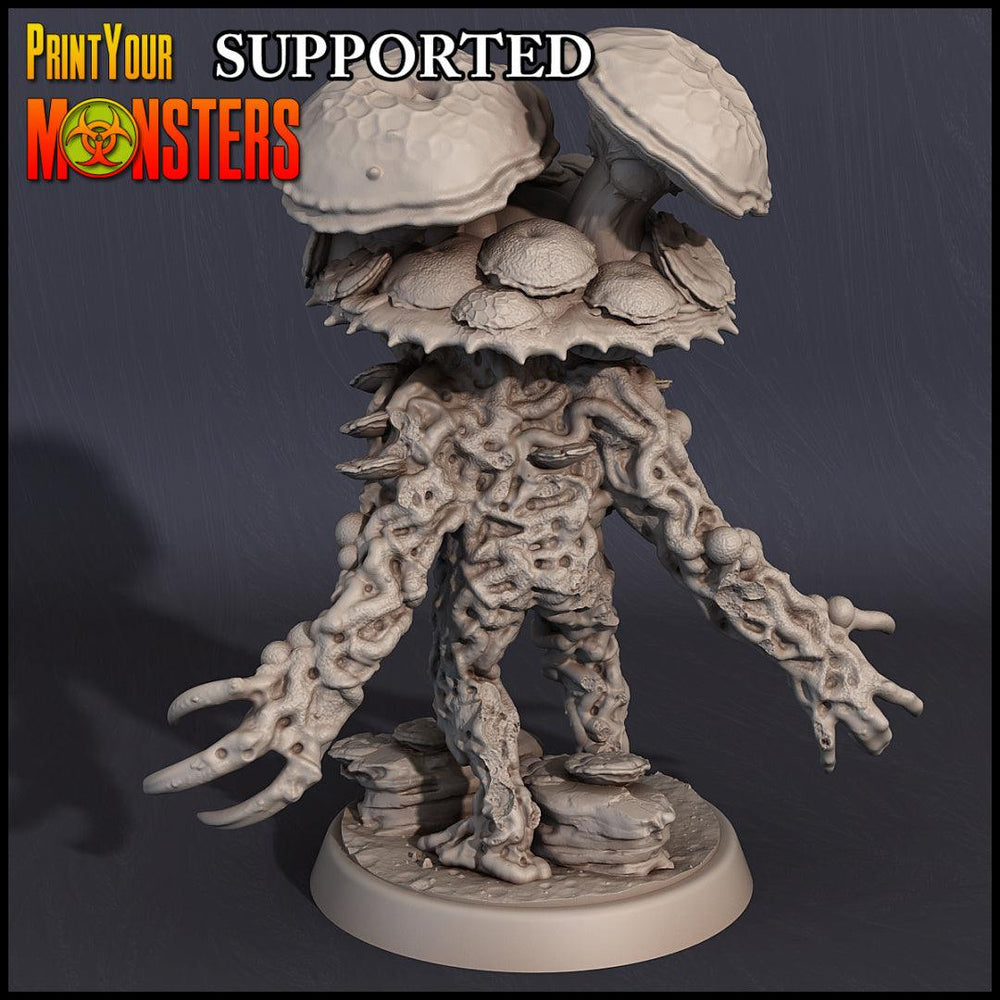 3D Printed Print Your Monsters Grotto Fungi Warriors Nightmare Grotto Fungi 28mm - 32mm D&D Wargaming (Online Only)