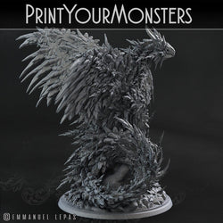 3D Printed Print Your Monsters Hoarfrost Dragon The Wrath of Gloomrime Monsters Part I Set 28mm - 32mm D&D Wargaming (Online Only)