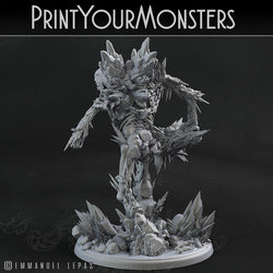 3D Printed Print Your Monsters Hoarfrost Ettin Skeletons The Wrath of Gloomrime Monsters Part II Set 28mm - 32mm D&D Wargaming (Online Only)