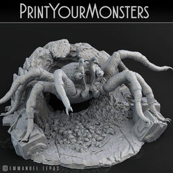3D Printed Print Your Monsters Hollowhaunt Tarantula Spider 28mm - 32mm D&D Wargaming (Online Only)