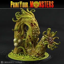 3D Printed Print Your Monsters Horrific Plague Worm Plague Army Of Spooky Swamp Set 28mm - 32mm D&D Wargaming (Online Only)