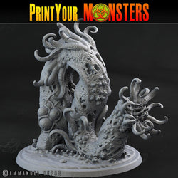 3D Printed Print Your Monsters Horrific Plague Worm Plague Army Of Spooky Swamp Set 28mm - 32mm D&D Wargaming (Online Only)